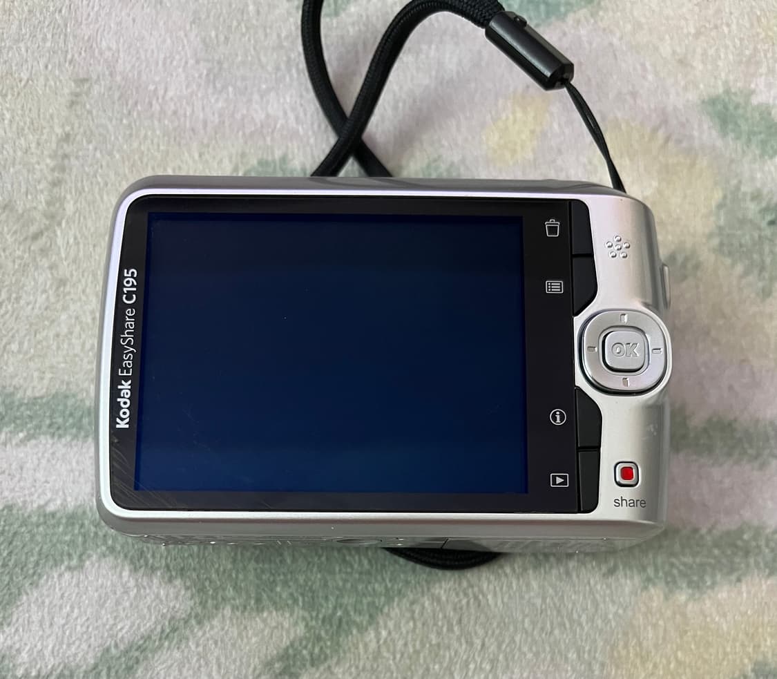 코닥 c195 실버 키키 카메라 디카 빈티지 상품이미지3