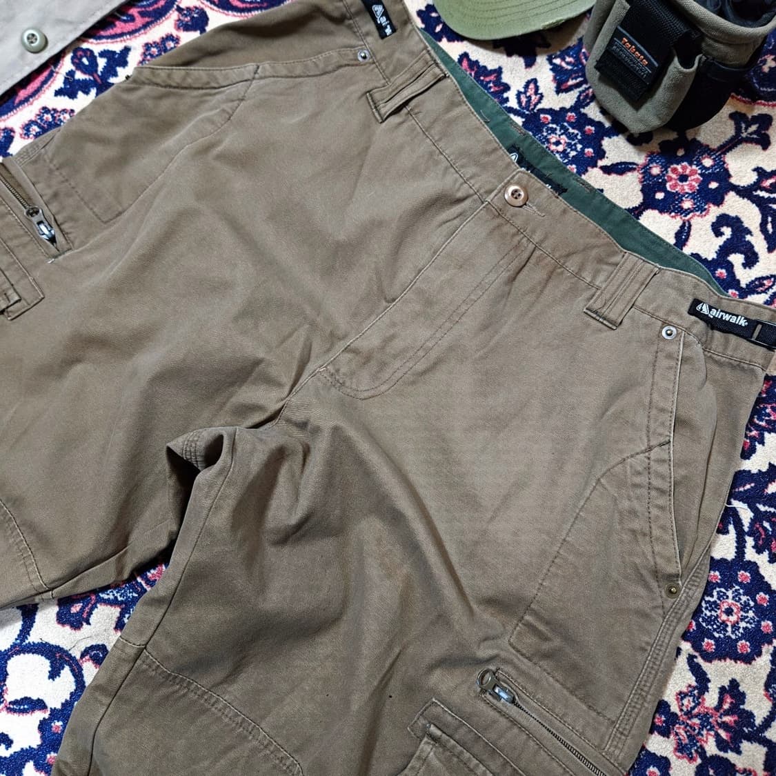 Vintage 90's Air Walk 멀티포켓 워시드 카고팬츠 상품이미지3