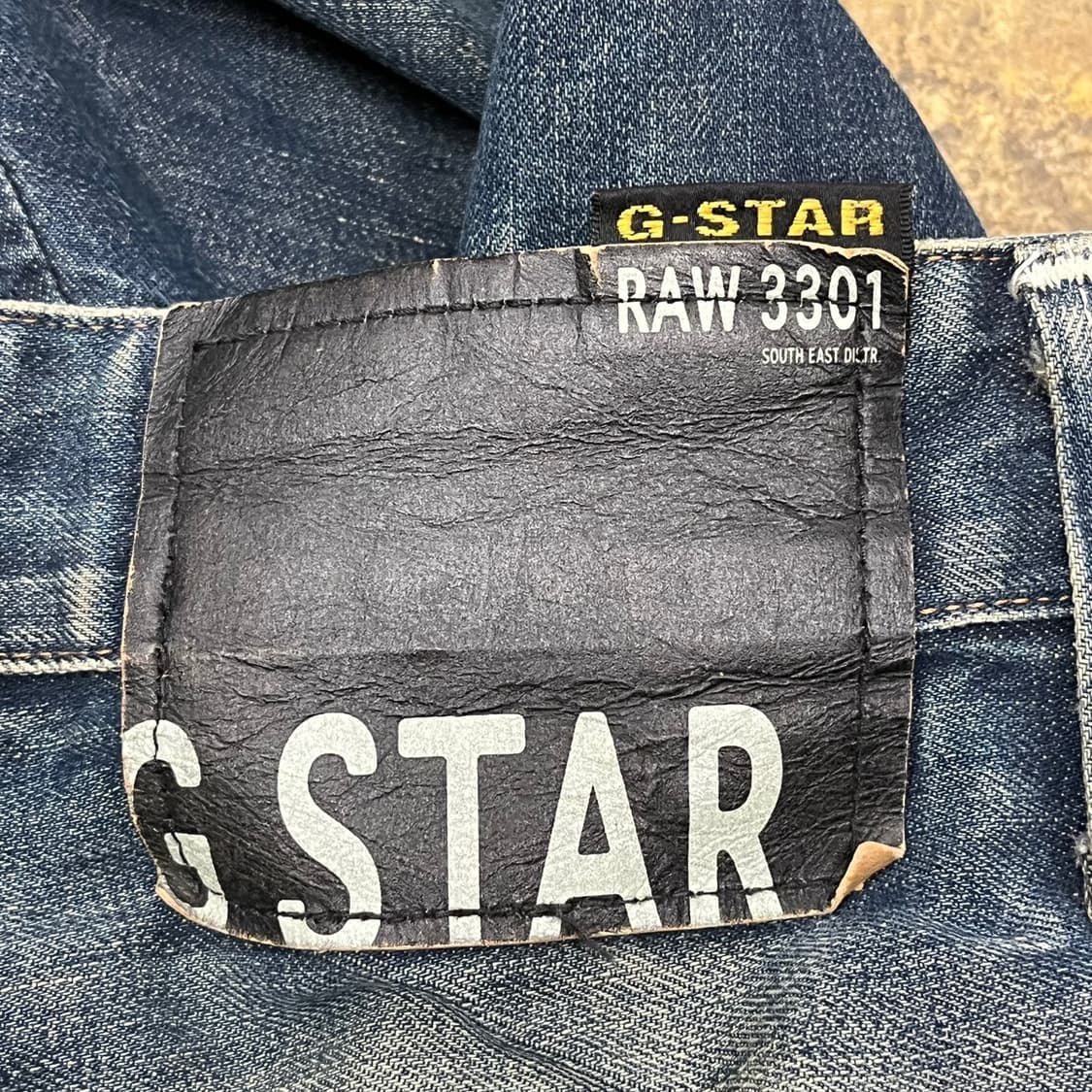 [정품/30] G-STAR RAW 데미지 워싱 청바지 b14 상품이미지5