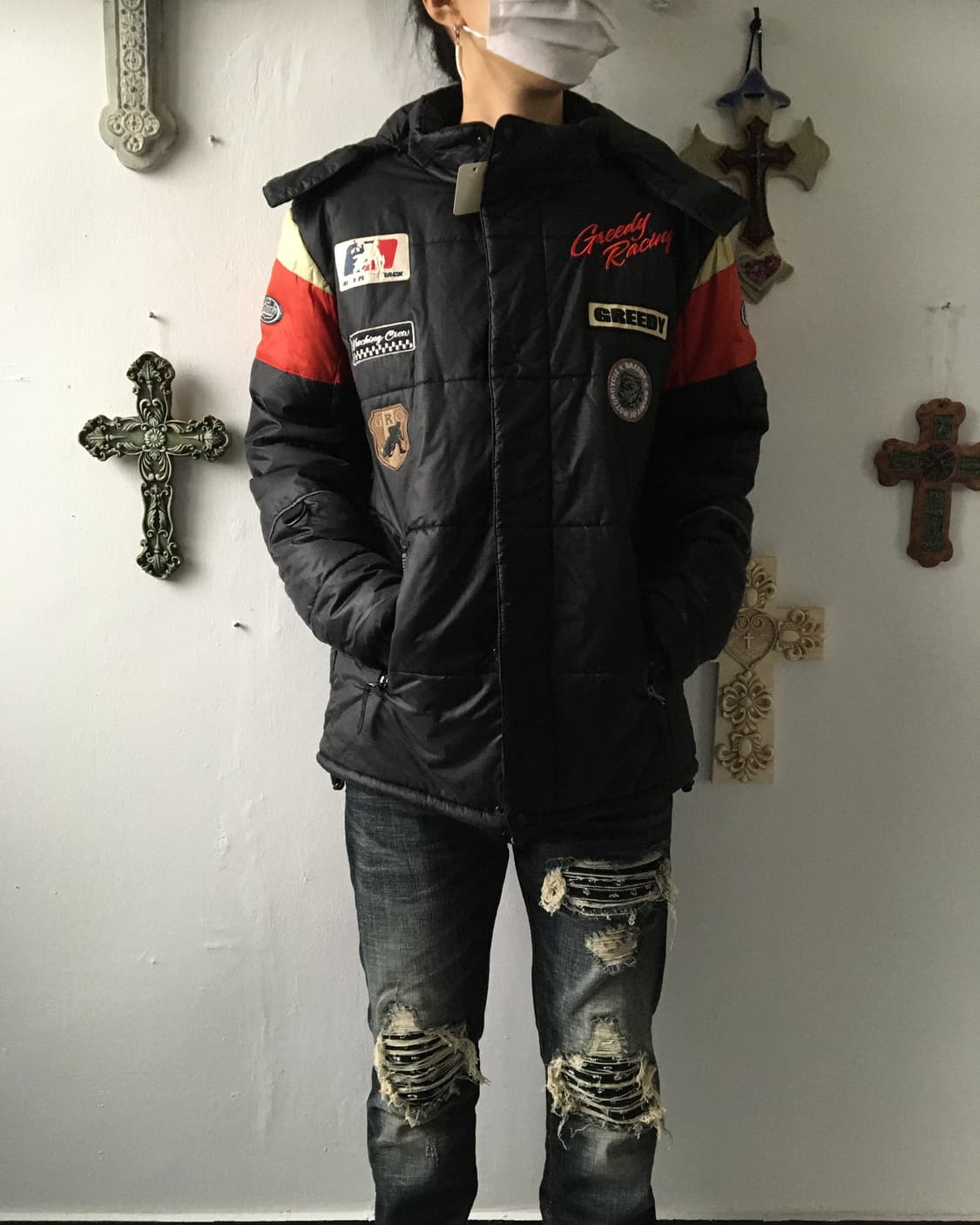 Racing mood hood jumper 상품이미지9