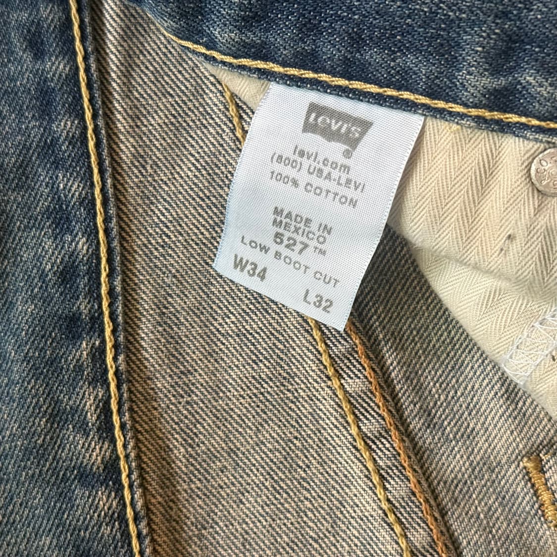 [34] levi's 리바이스 527  부츠컷 데님 상품이미지6