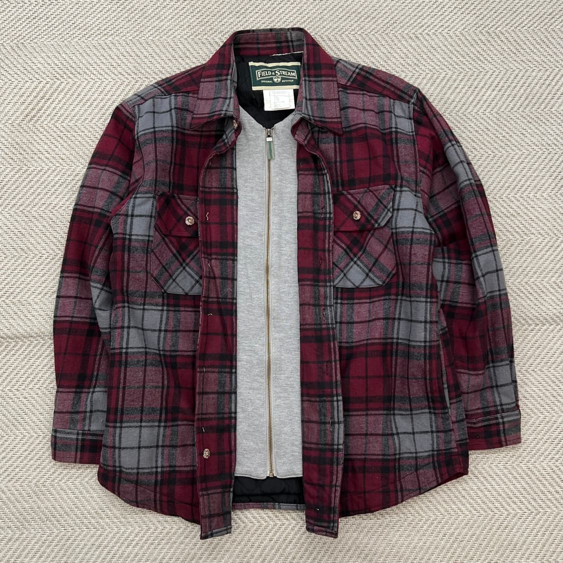 필드앤스트림 레이어드 셔츠자켓 r2913 상품이미지6
