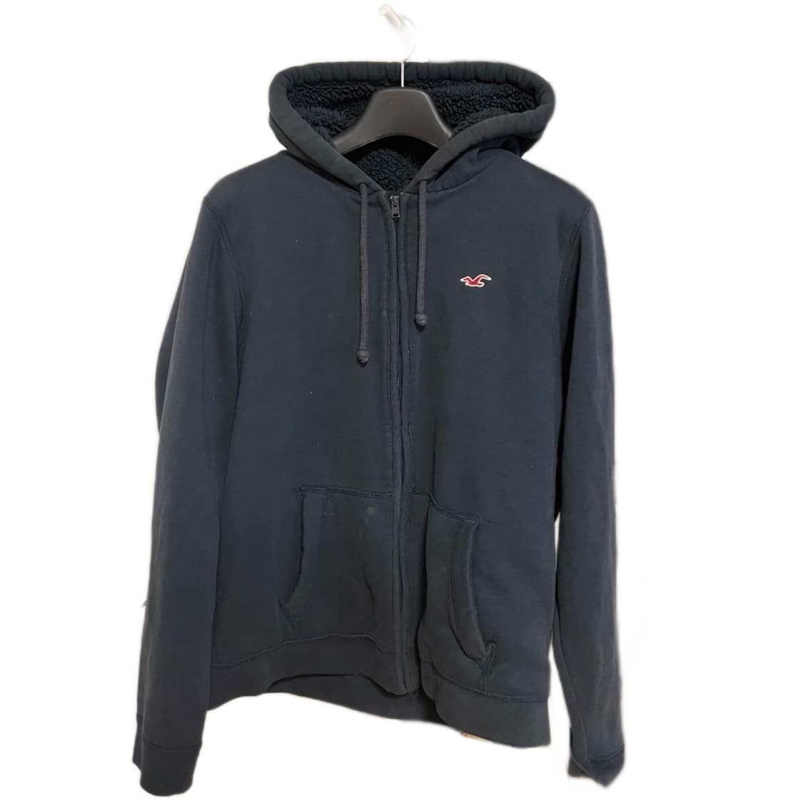 🖤홀리스터 스몰로고 블랙 후드집업🖤 상품이미지1