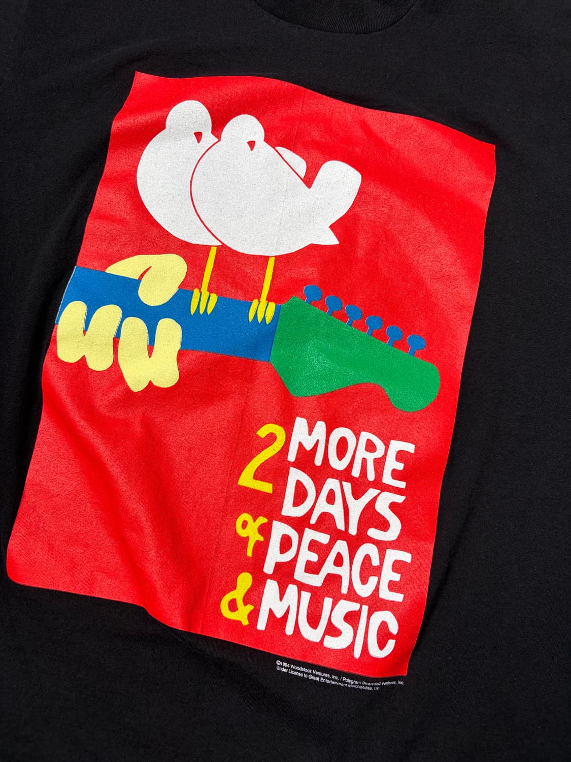 90s Woodstock Tee (black) 상품이미지5