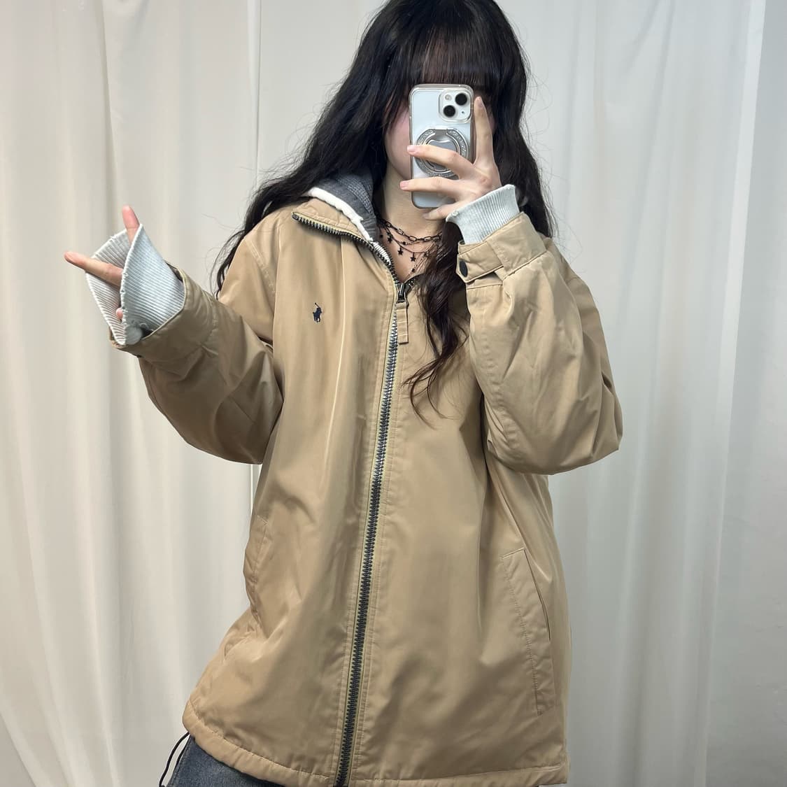 Polo Beige Jumper 상품이미지2