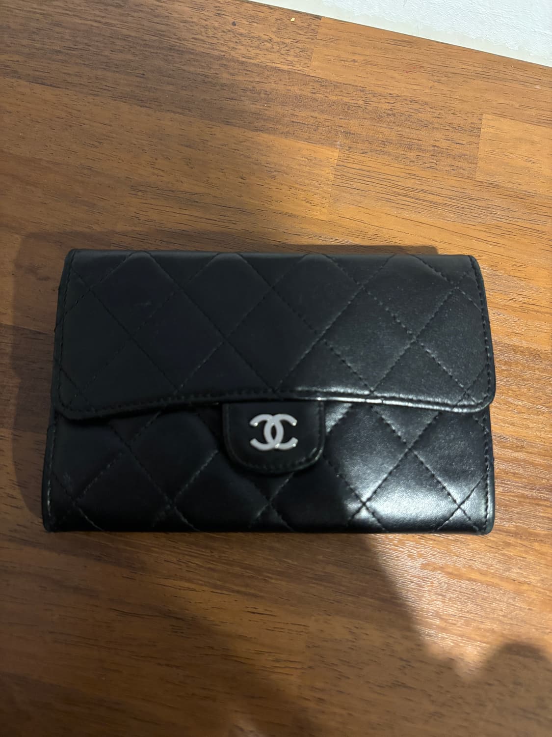 공효진 샤넬 램스킨 은장 지갑 상품이미지1