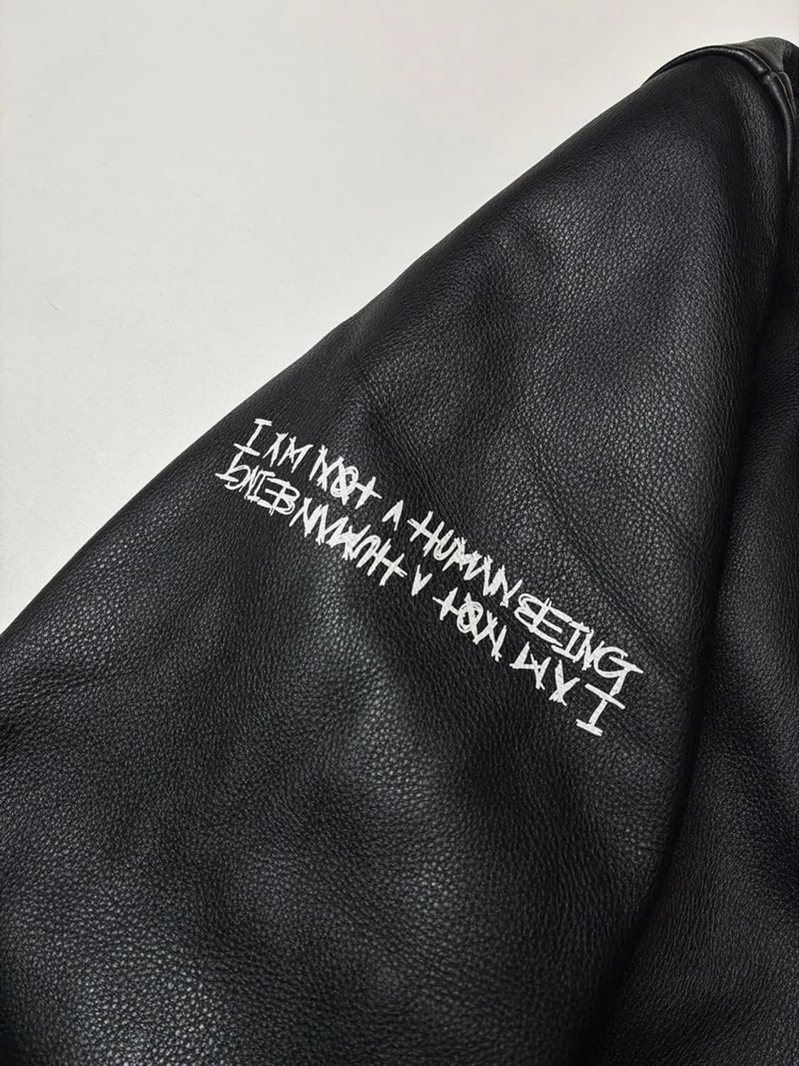 플레이보이 x 휴먼비잉 소가죽 라이더 자켓 PN8414 상품이미지7