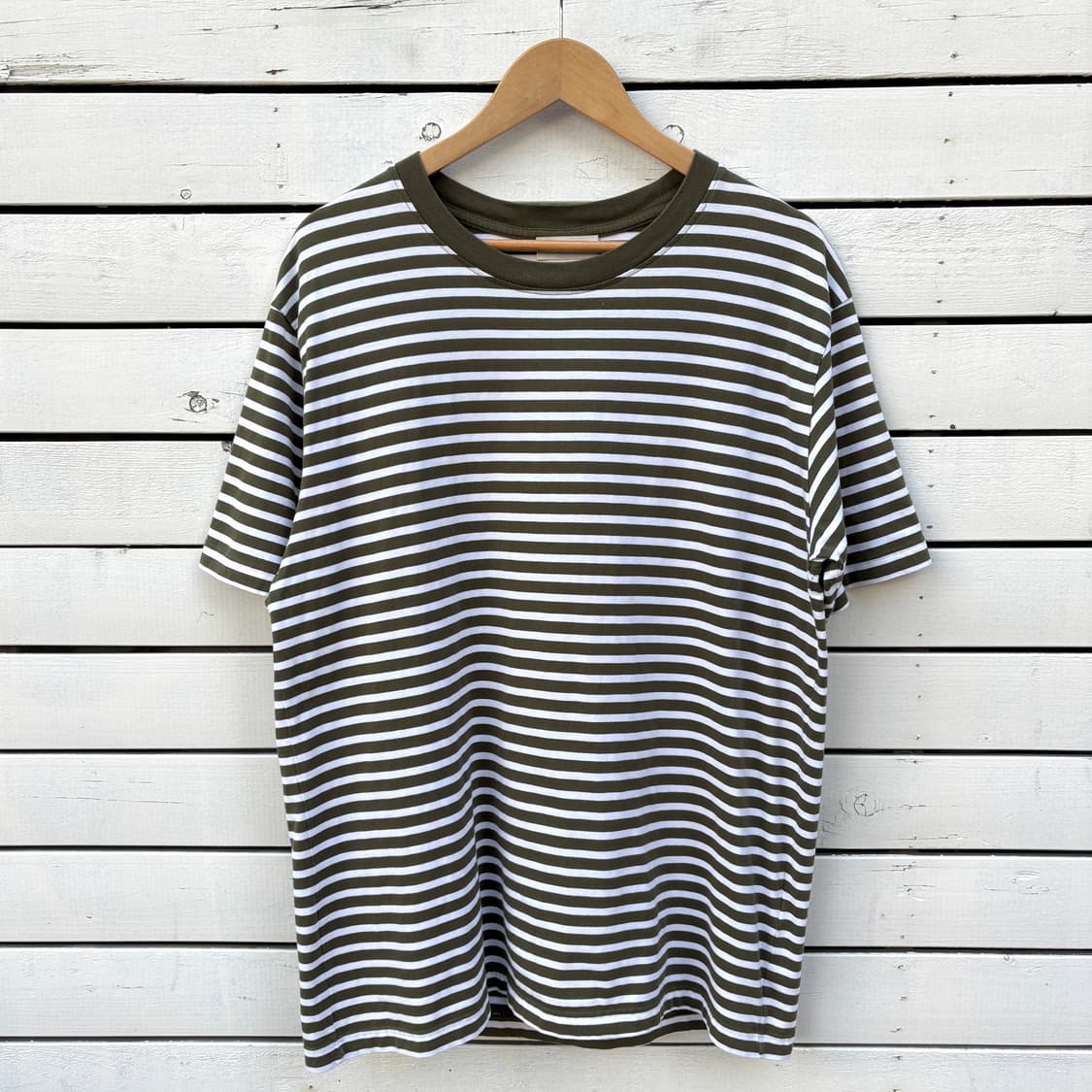 Cos 코스 스트라이프 반팔 티셔츠 상품이미지1