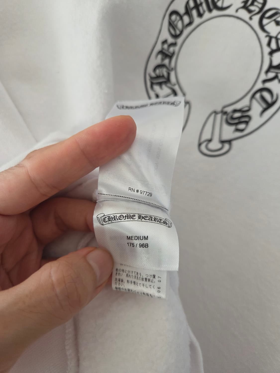 크롬하츠 홀스슈 스웻셔츠 M 상품이미지5