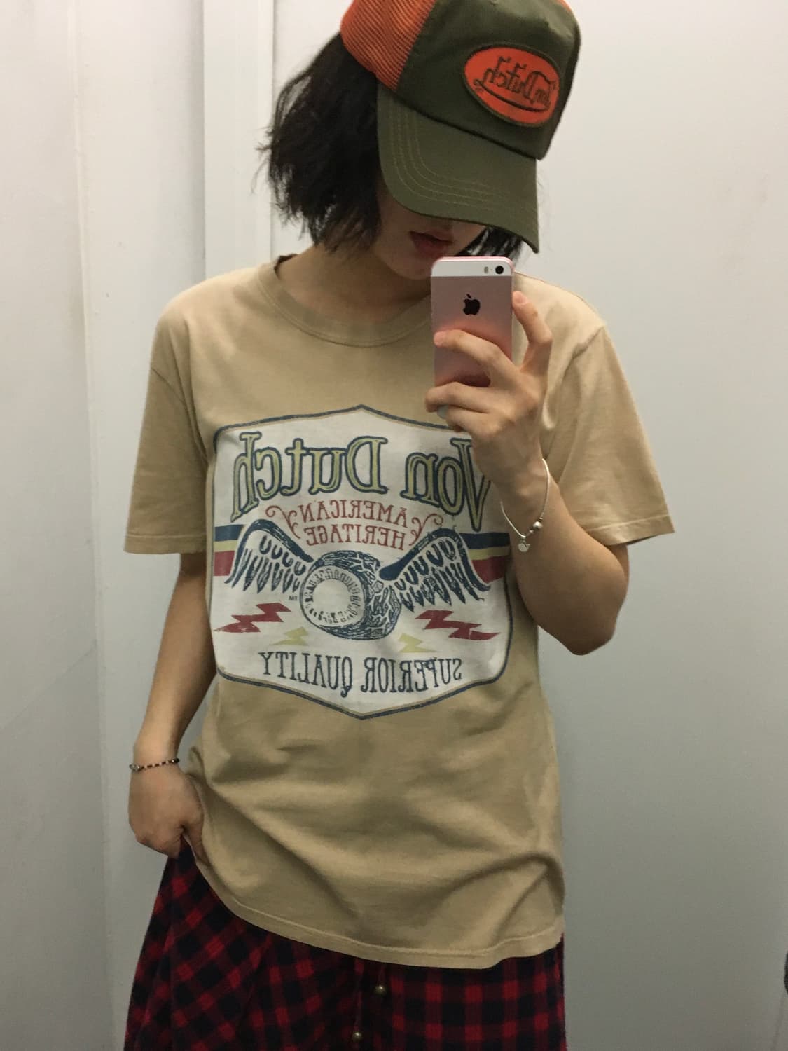본더치 플라잉 아이 반팔 베이지 상품이미지1