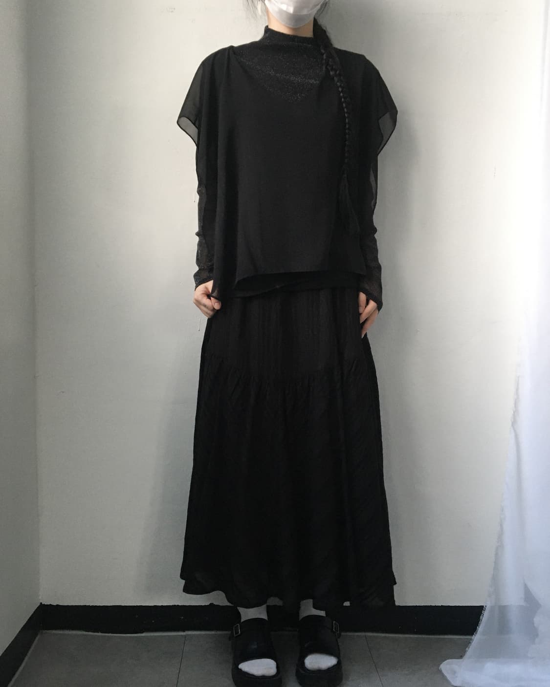 Layered point top 상품이미지4