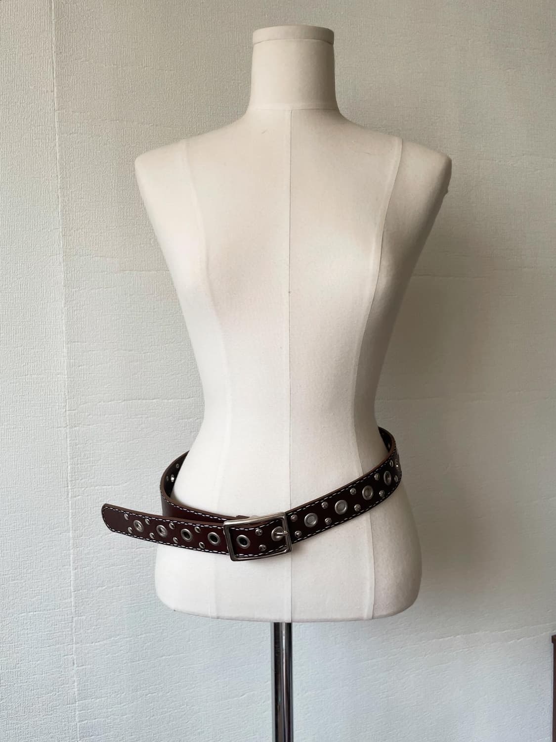 Brown Western Eyelet Belt 상품이미지1