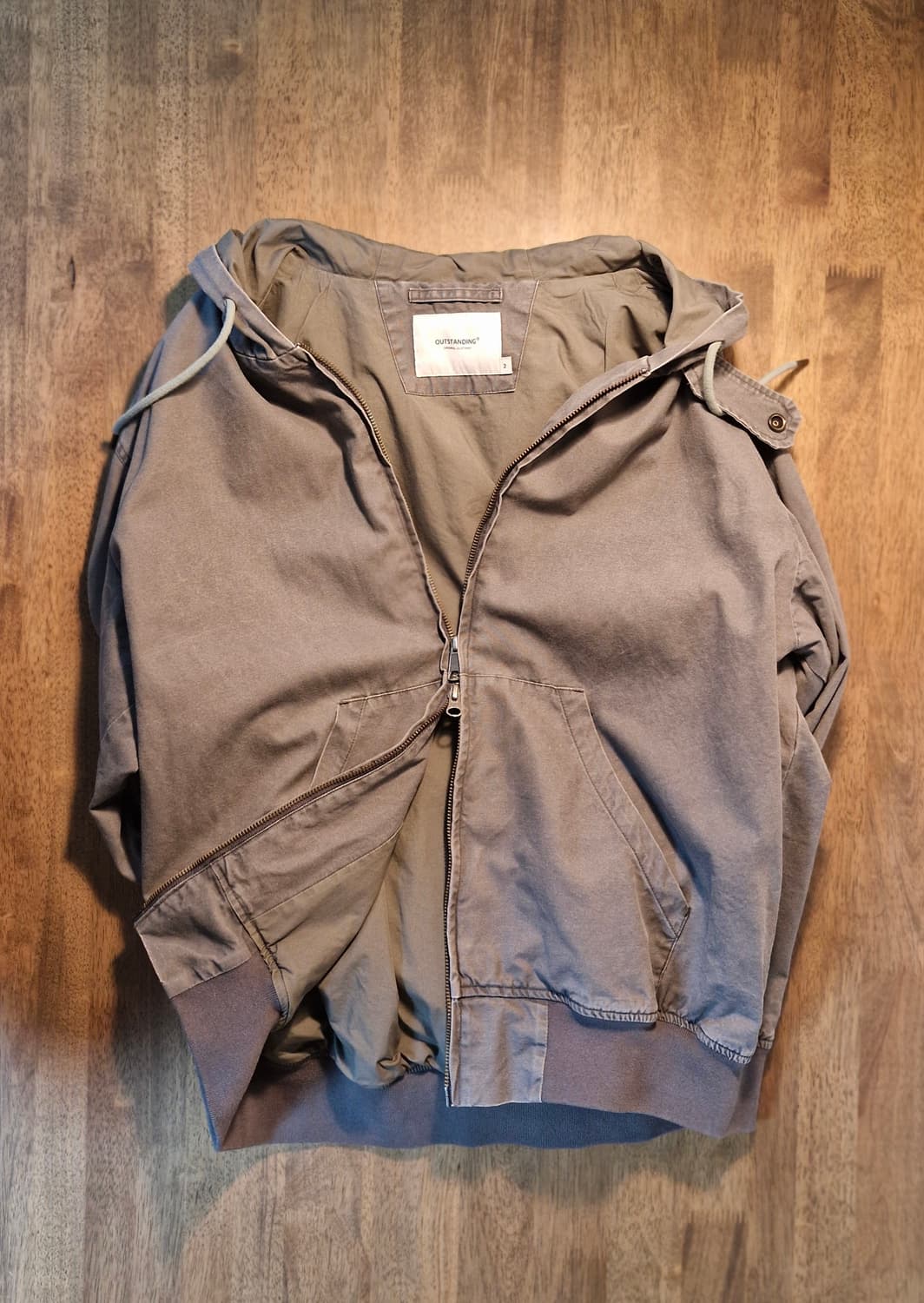 아웃스탠딩 VINTAGE WASHING CANVAS HOOD 상품이미지4