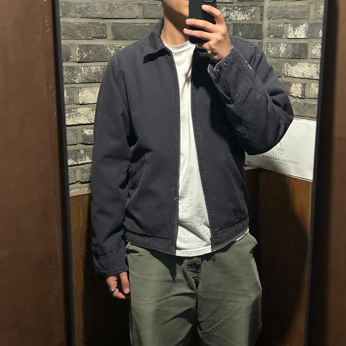 S) Mountain USA 워크웨어 덕 캔버스 메카닉 자켓 상품이미지8