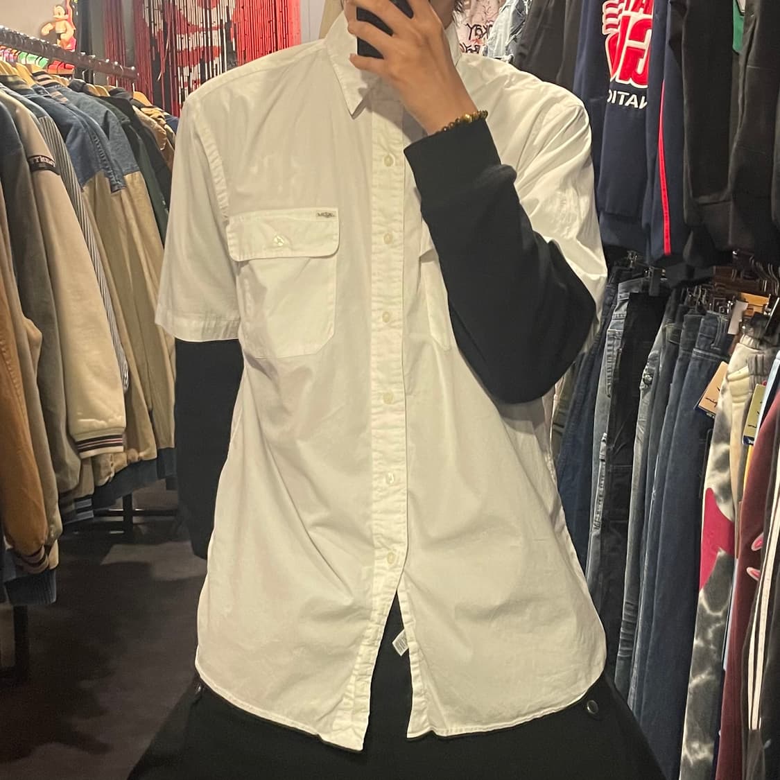 [IM] polo 폴로 화이트 반팔셔츠 상품이미지3