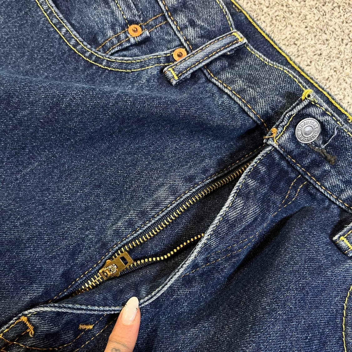 리바이스 505 데님 팬츠  상품이미지4