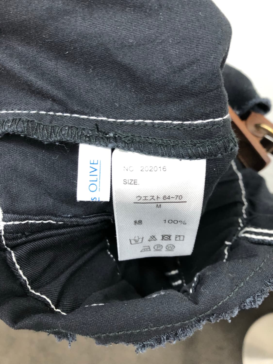 스티치 와이드 팬츠 상품이미지5