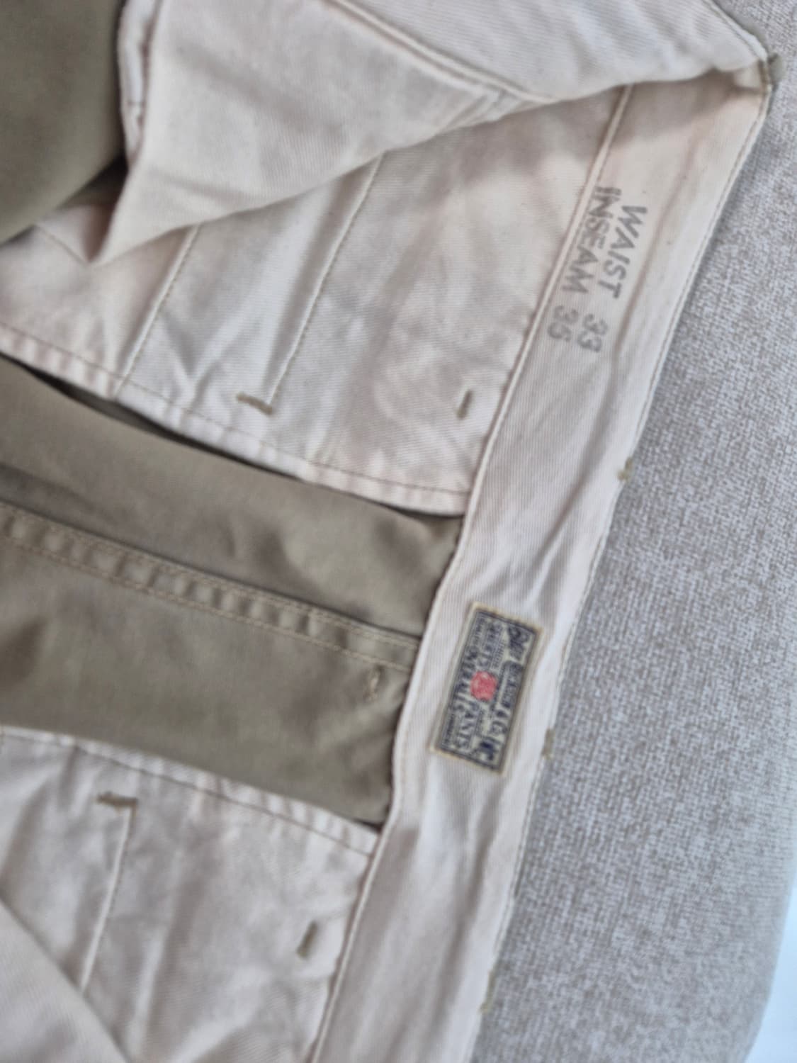 버즈릭슨 오리지널스펙 치노 카키 33 상품이미지2