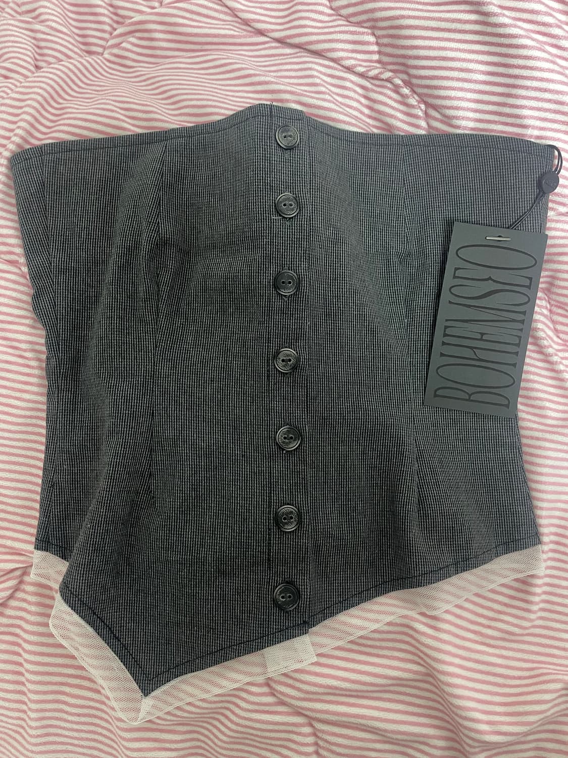 보헴서 뷔스티에 튜브탑 상품이미지2