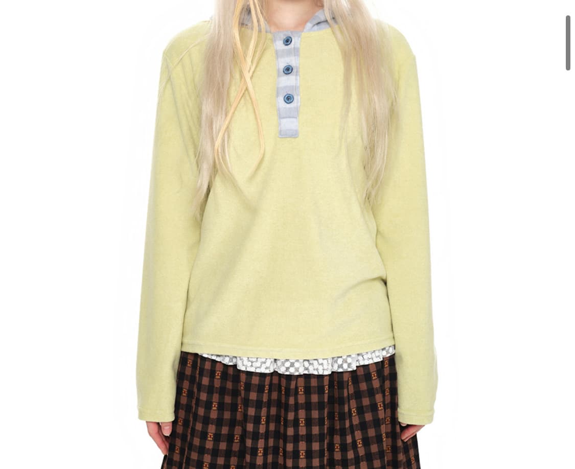 유쓰배쓰 후드티 라임색상 m 상품이미지1