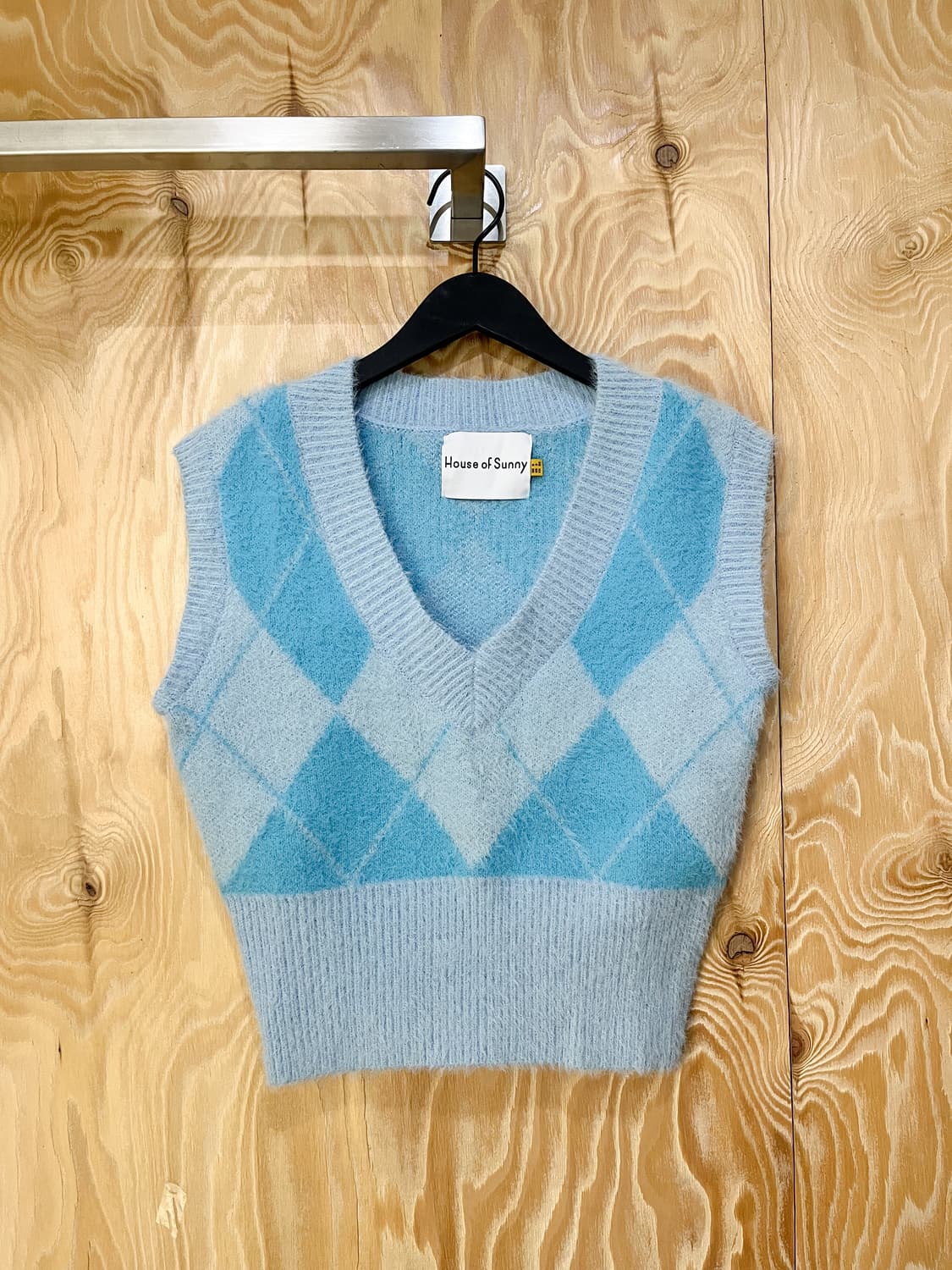 하우스오브써니 아가일 스웨터 상품이미지5