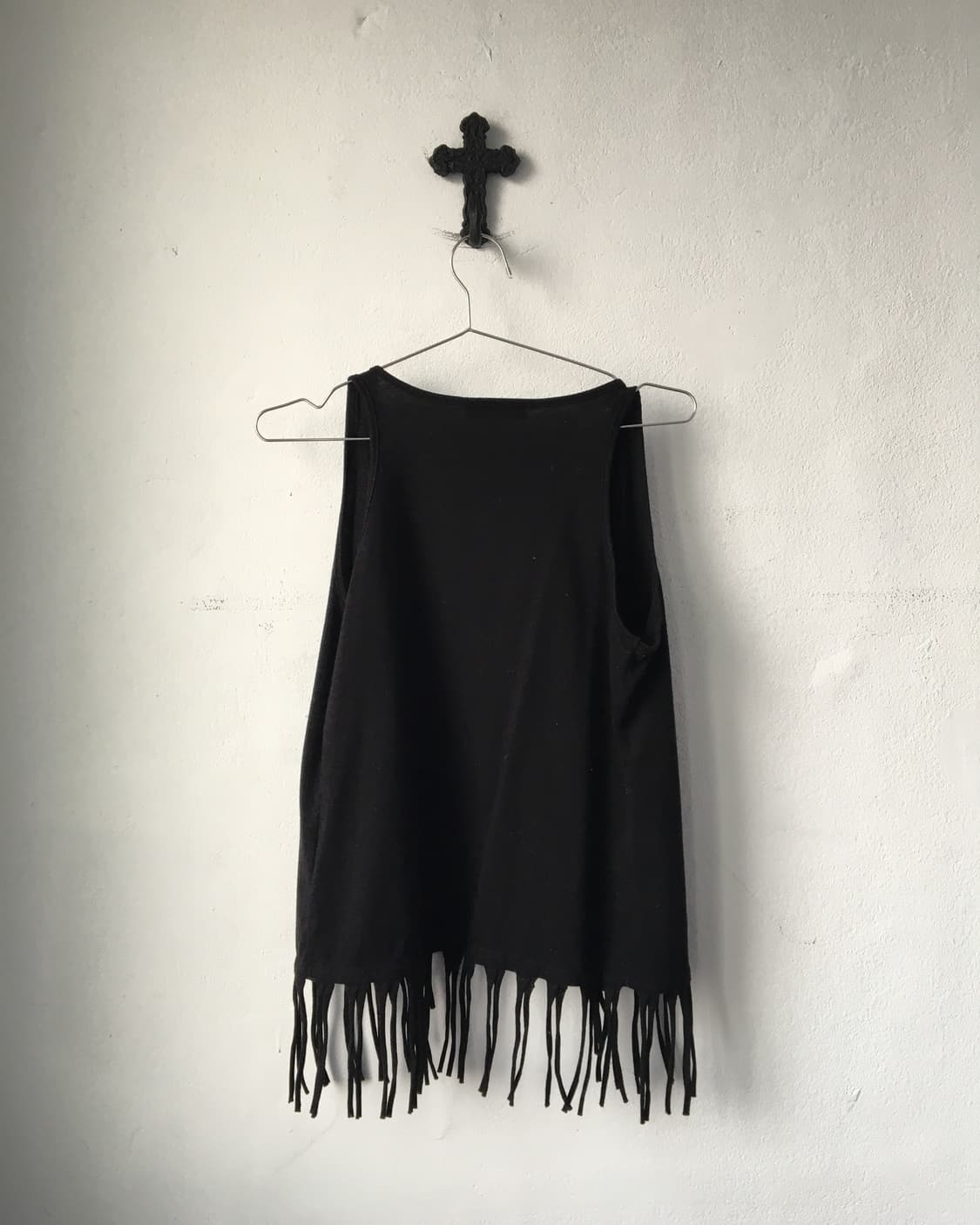 Fringe open vest 상품이미지3