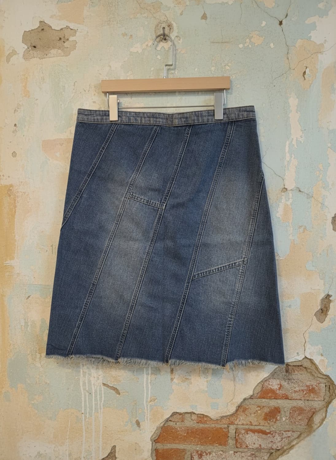 U.G.I.Z CODE 데님 레이스업 루즈핏 스커트 77~88 상품이미지2