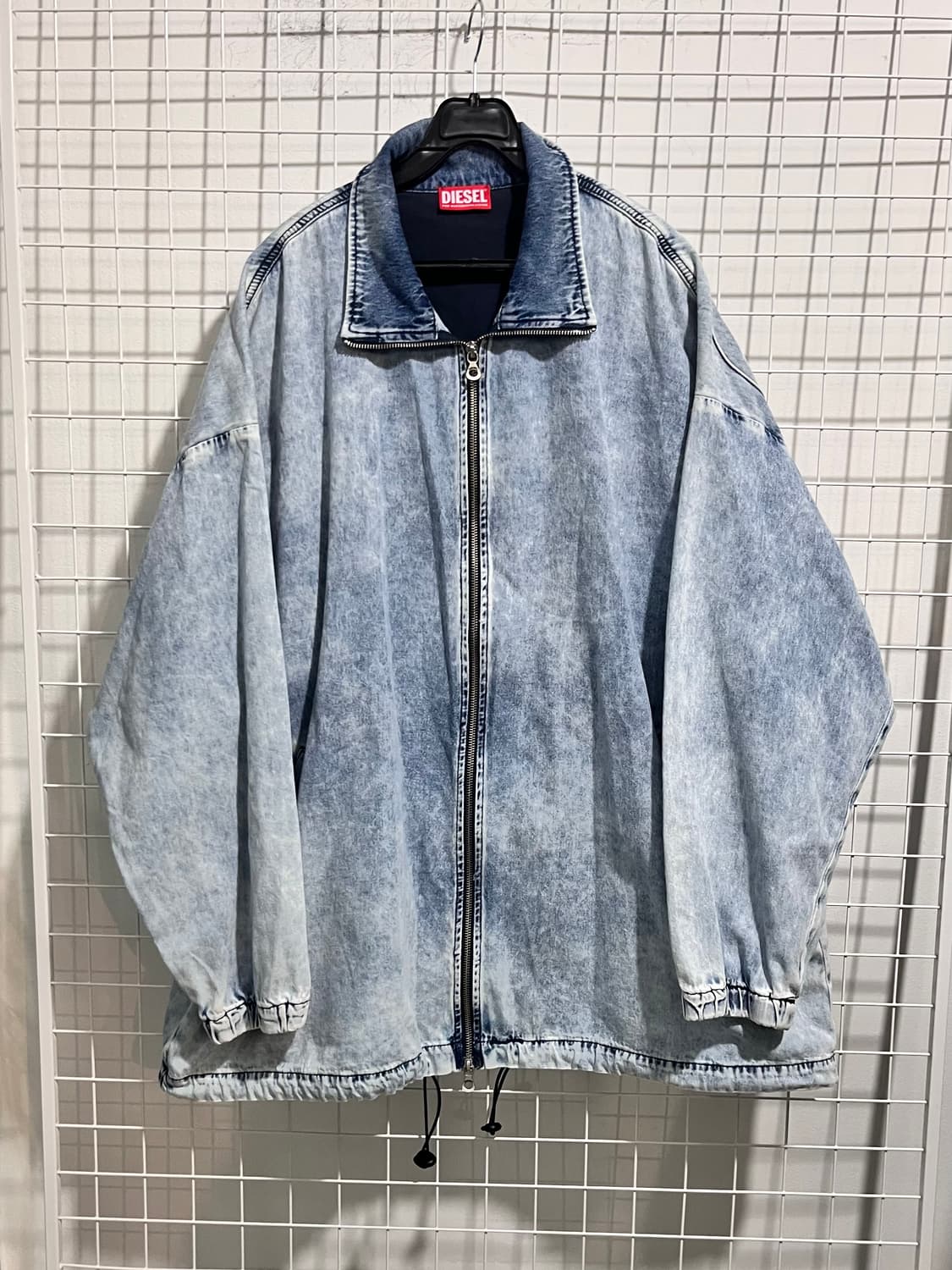 DIESEL 디젤 백로고 데님 자켓 L 상품이미지5