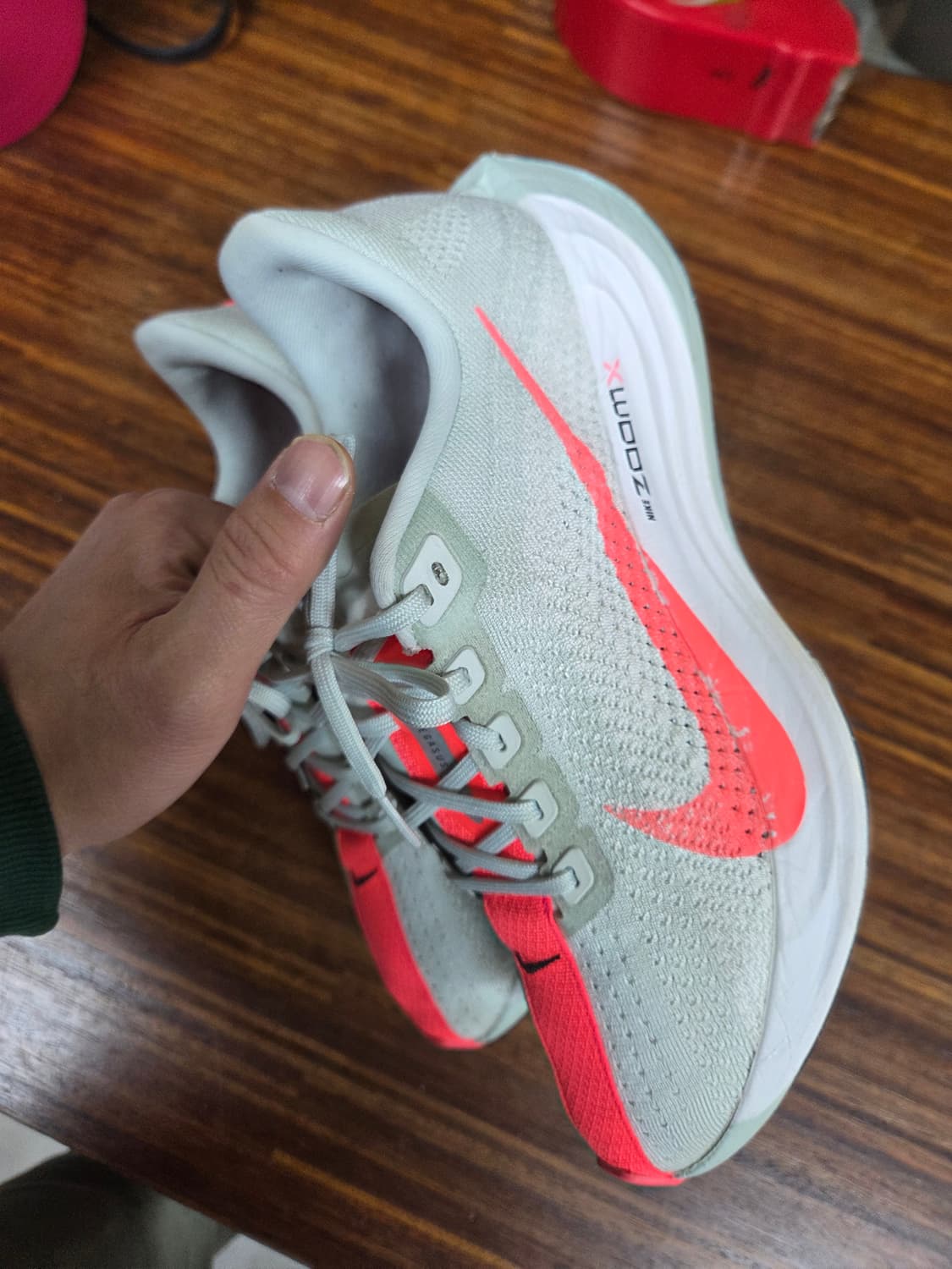 나이키 페가수스 로드 러닝화 핑크 260 상품이미지7