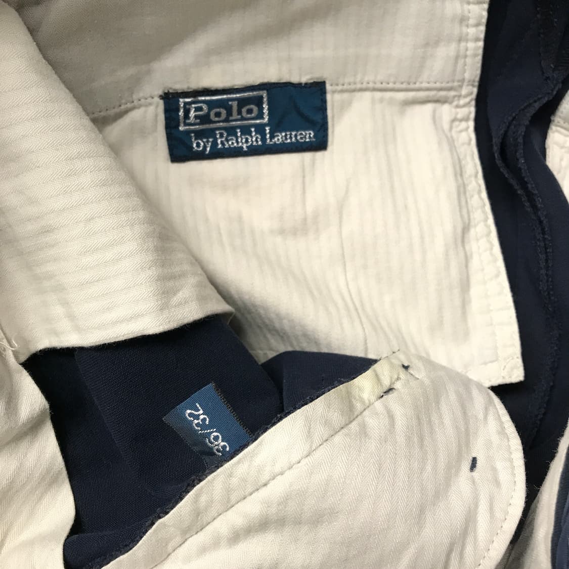 폴로 랄프로렌 치노 팬츠 네이비 36/32 상품이미지5