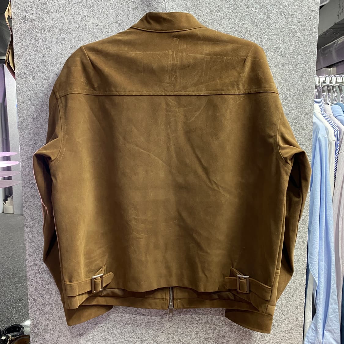 라퍼지스토어 스웨이드 브라운 자켓 B3503 상품이미지4