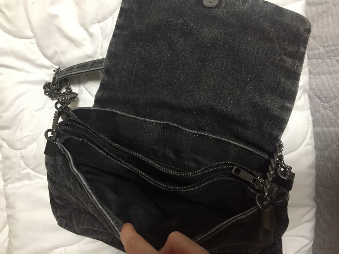 Zara 자라 락 플랩 숄더백 데님 상품이미지2