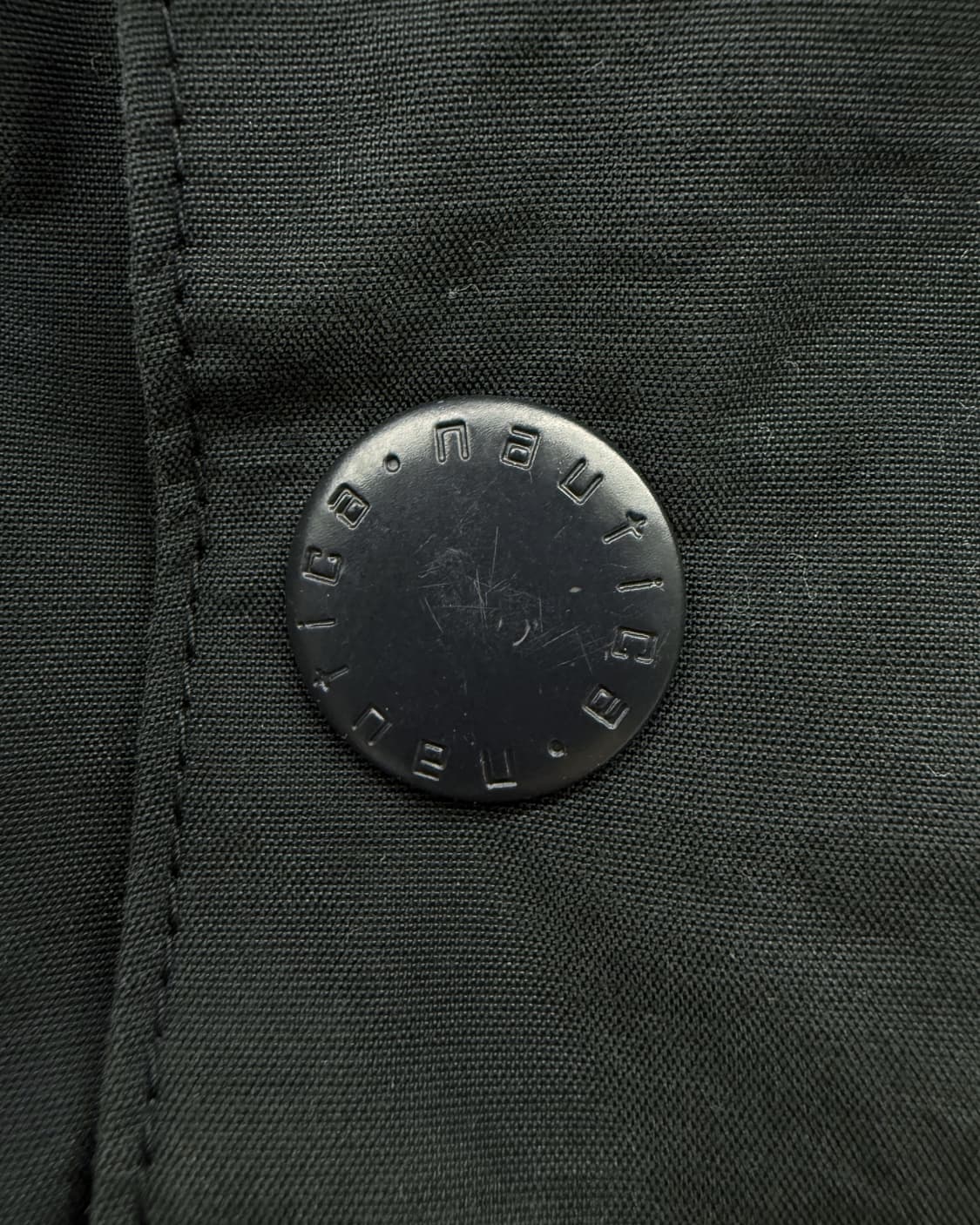 노티카 00s 코튼쉘 봄버 코치 자켓 네이비 상품이미지3