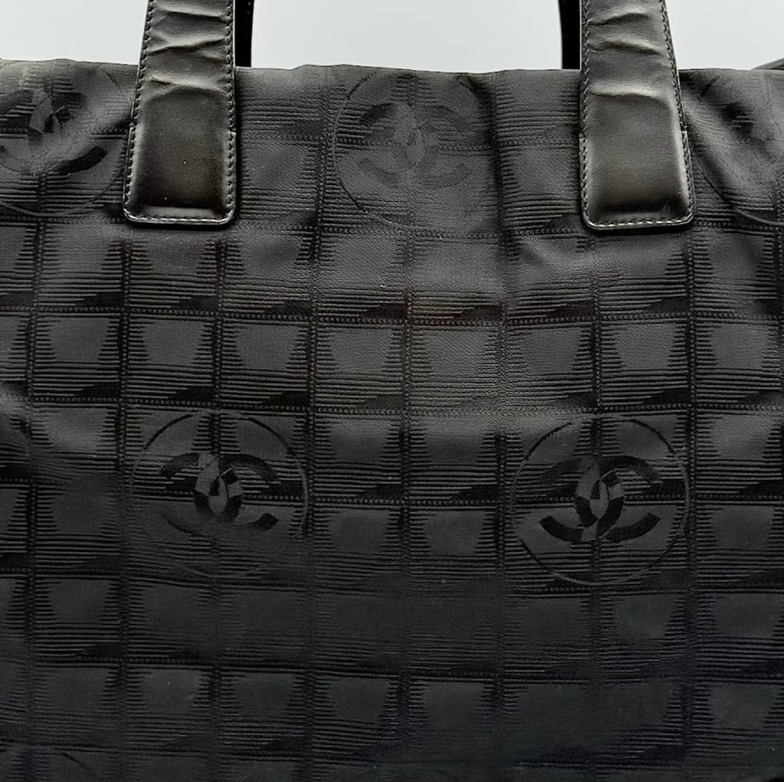 [정품보증서] 샤넬 CHANEL 뉴트래블라인 CC로고 쇼퍼백 토트백 라지 상품이미지2