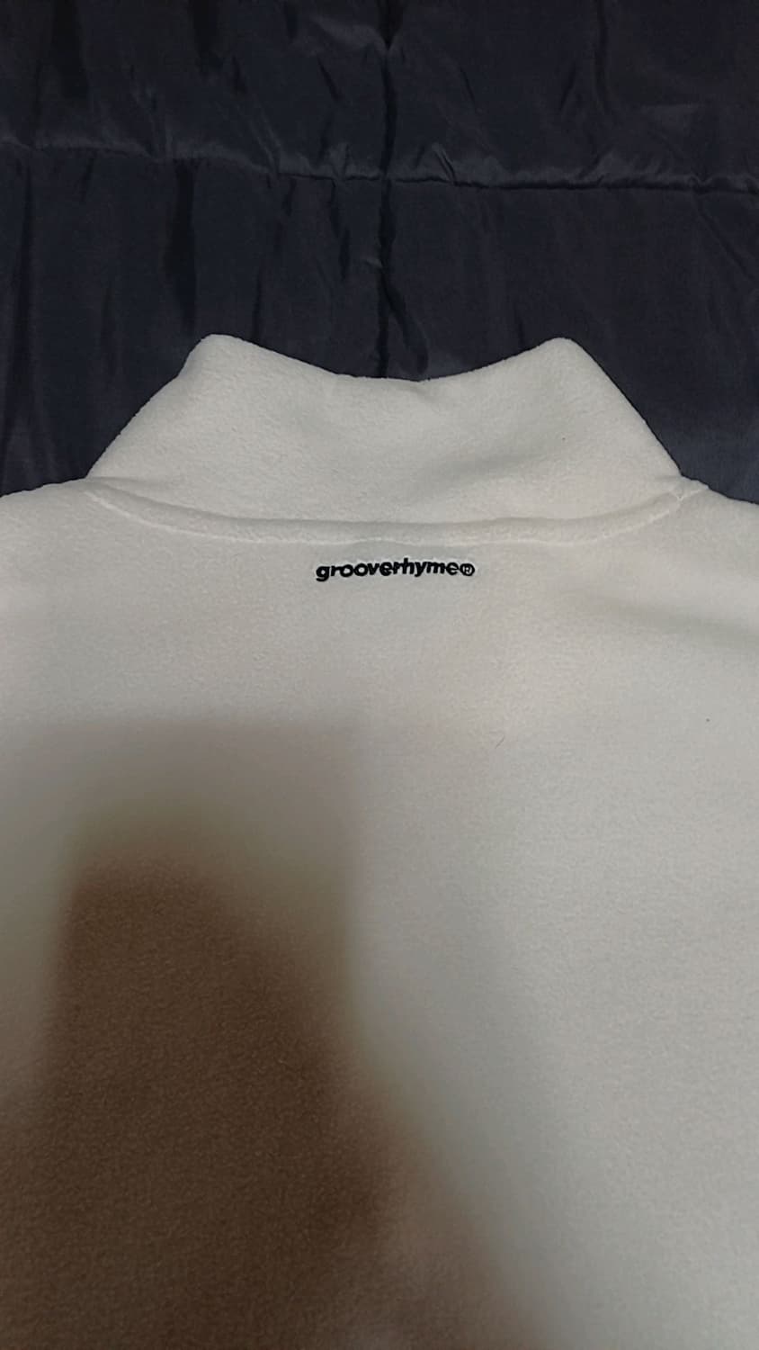 그루브라임 반집업오버핏플리스 XL 가슴62 기장75 상품이미지5