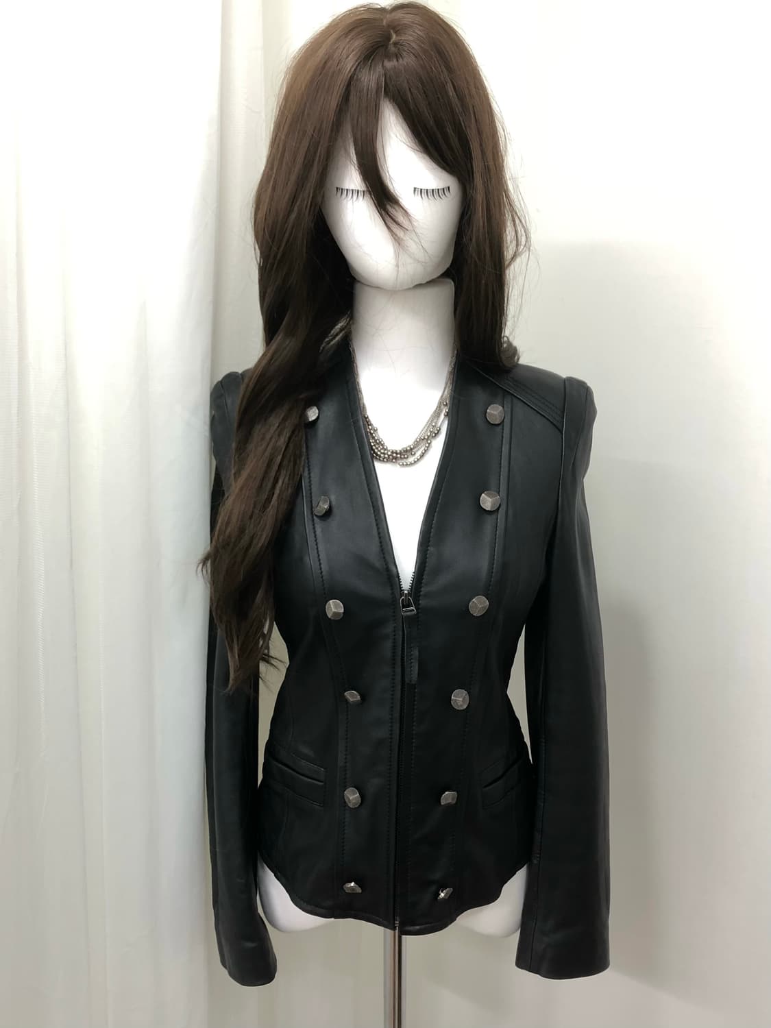 napoleon double button lamb skin jacket 상품이미지2
