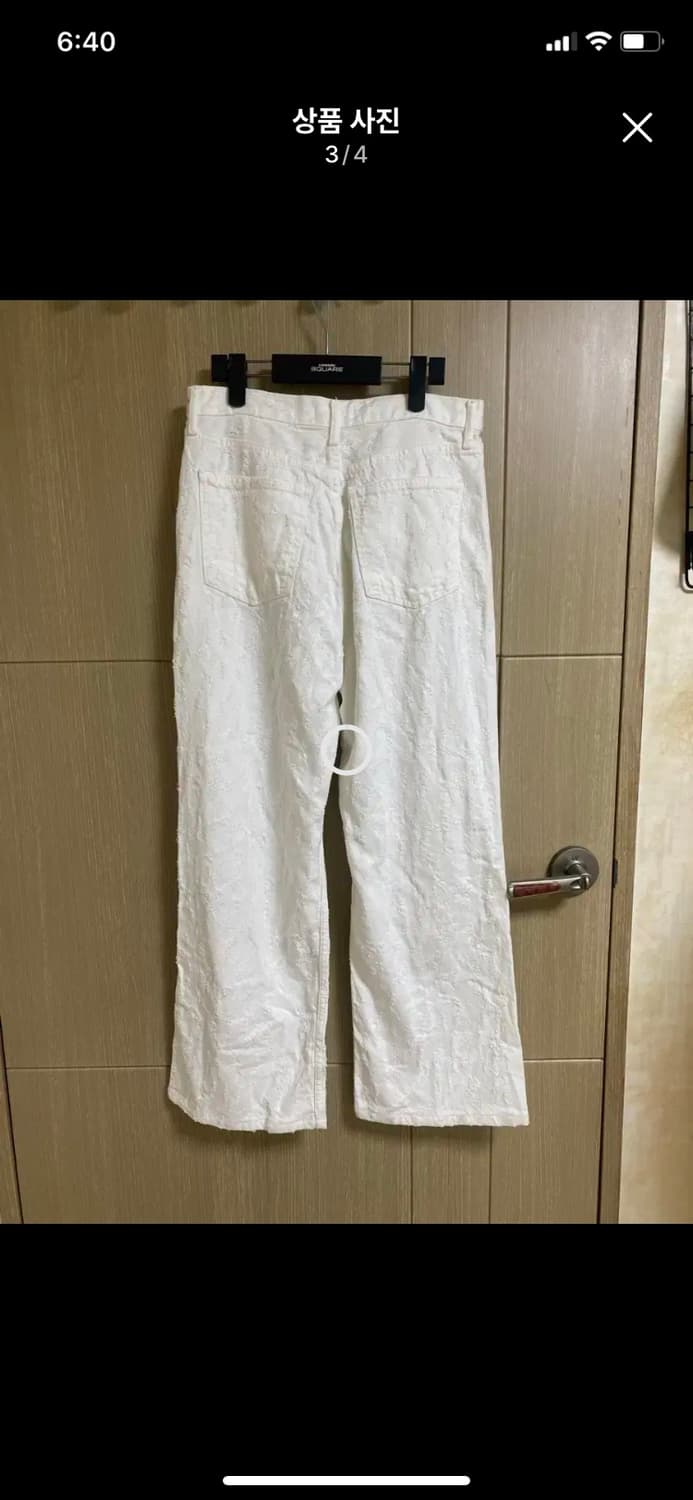 ZARA 자라 코튼 부츠컷 팬츠 EUR40 상품이미지3