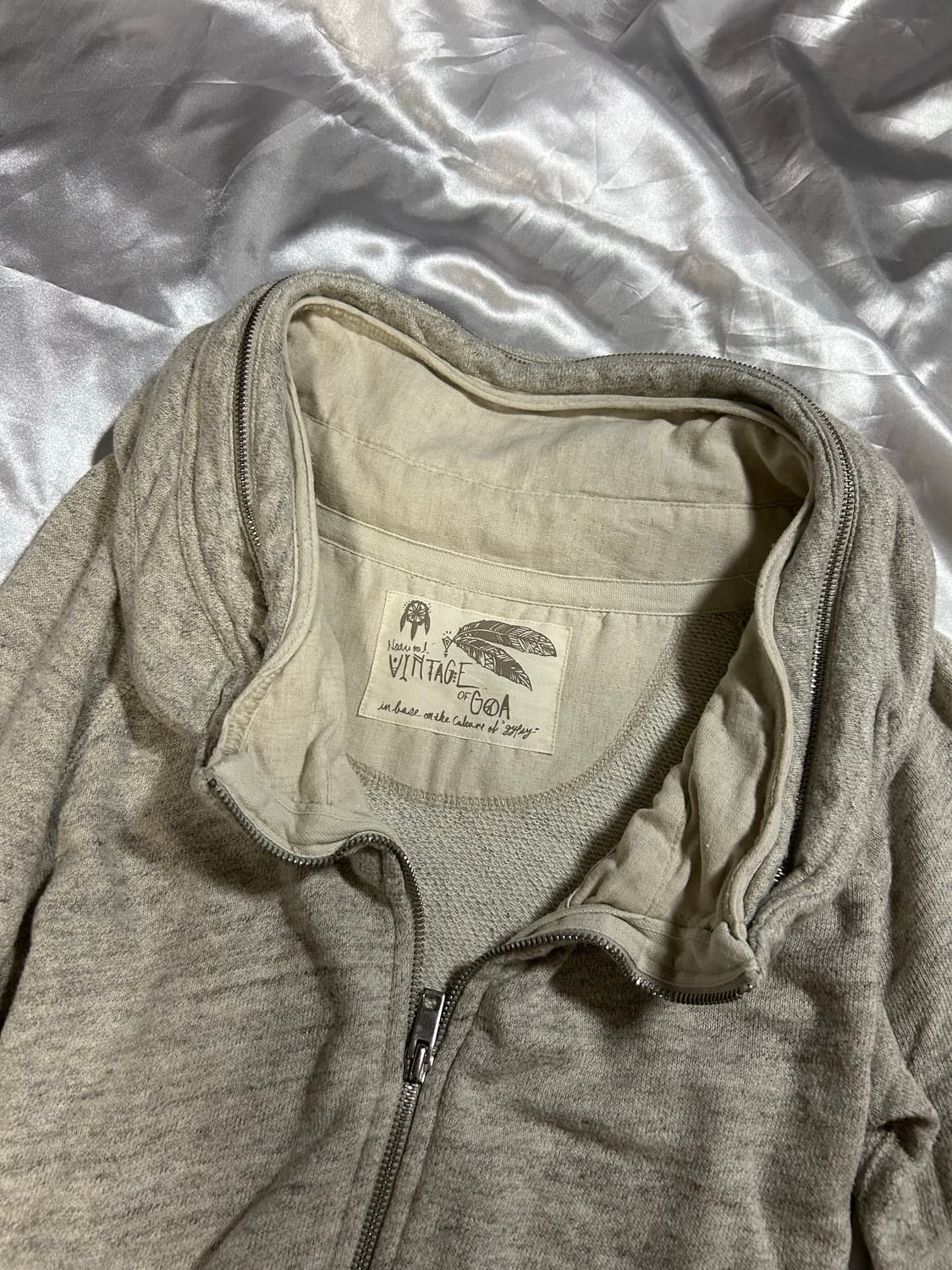 Goa gray zip-up 상품이미지2