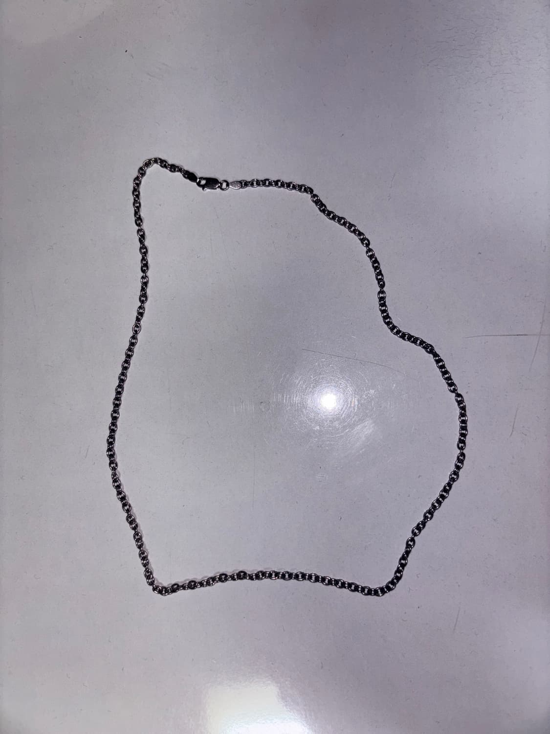 노스웍스 스모키 라운드 아즈키 인디언 체인 목걸이 M 50CM 상품이미지2