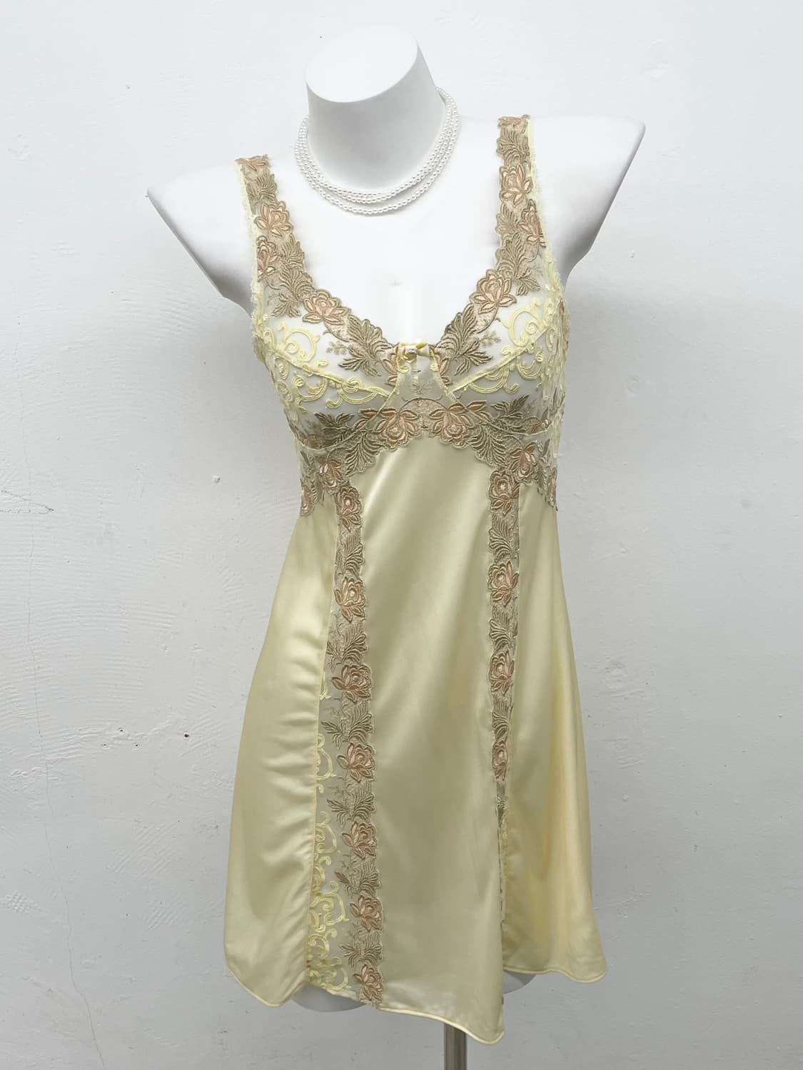 레몬 페어리 레이스 슬립 상품이미지1