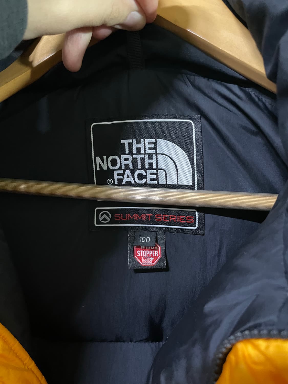 노스페이스 써밋 윈드스토퍼 패딩 L 100-105 퍼텍스 상품이미지7