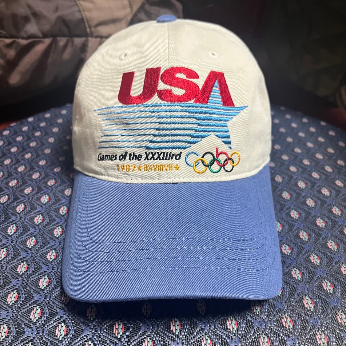 [OS, 새상품] 곤니치와봉쥬르 올림픽 레트로 볼캡 상품이미지2