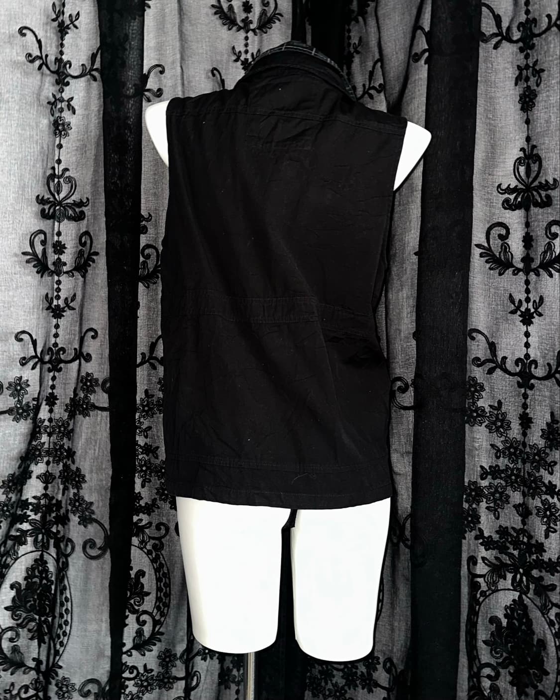#russk black utility cargo vest 상품이미지3