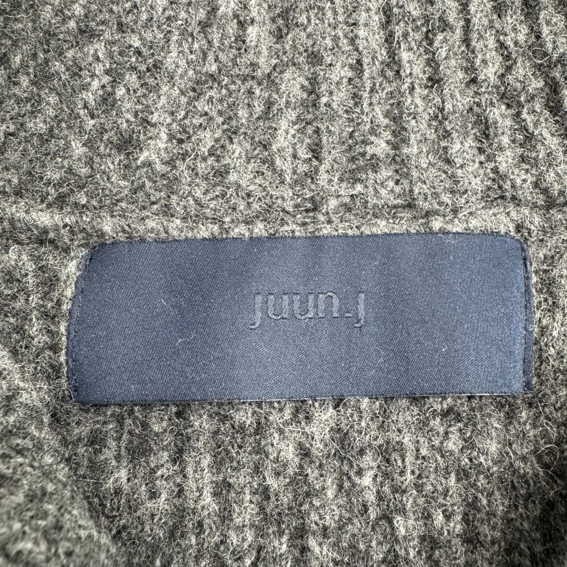 준지 반집업 니트  상품이미지4