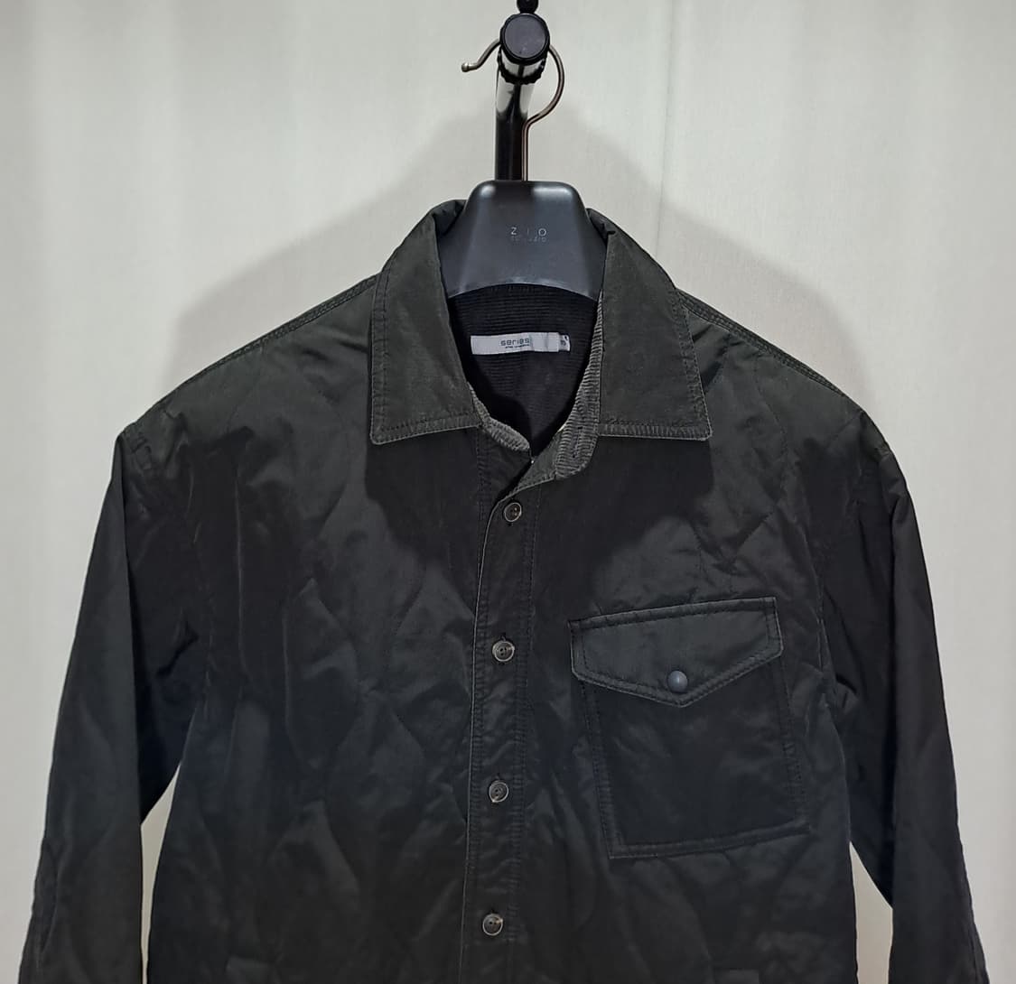 (택포) 시리즈 22FW 패딩 퀼팅 아우터형 셔츠 100 A996 상품이미지2