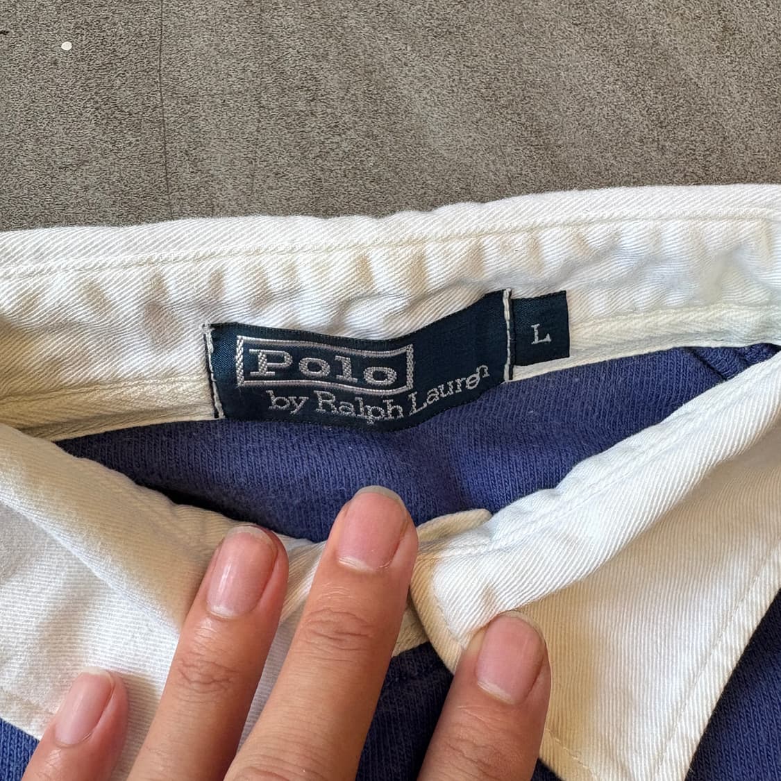 폴로 정품 아이코닉 럭비 티셔츠 럭비티 상품이미지5