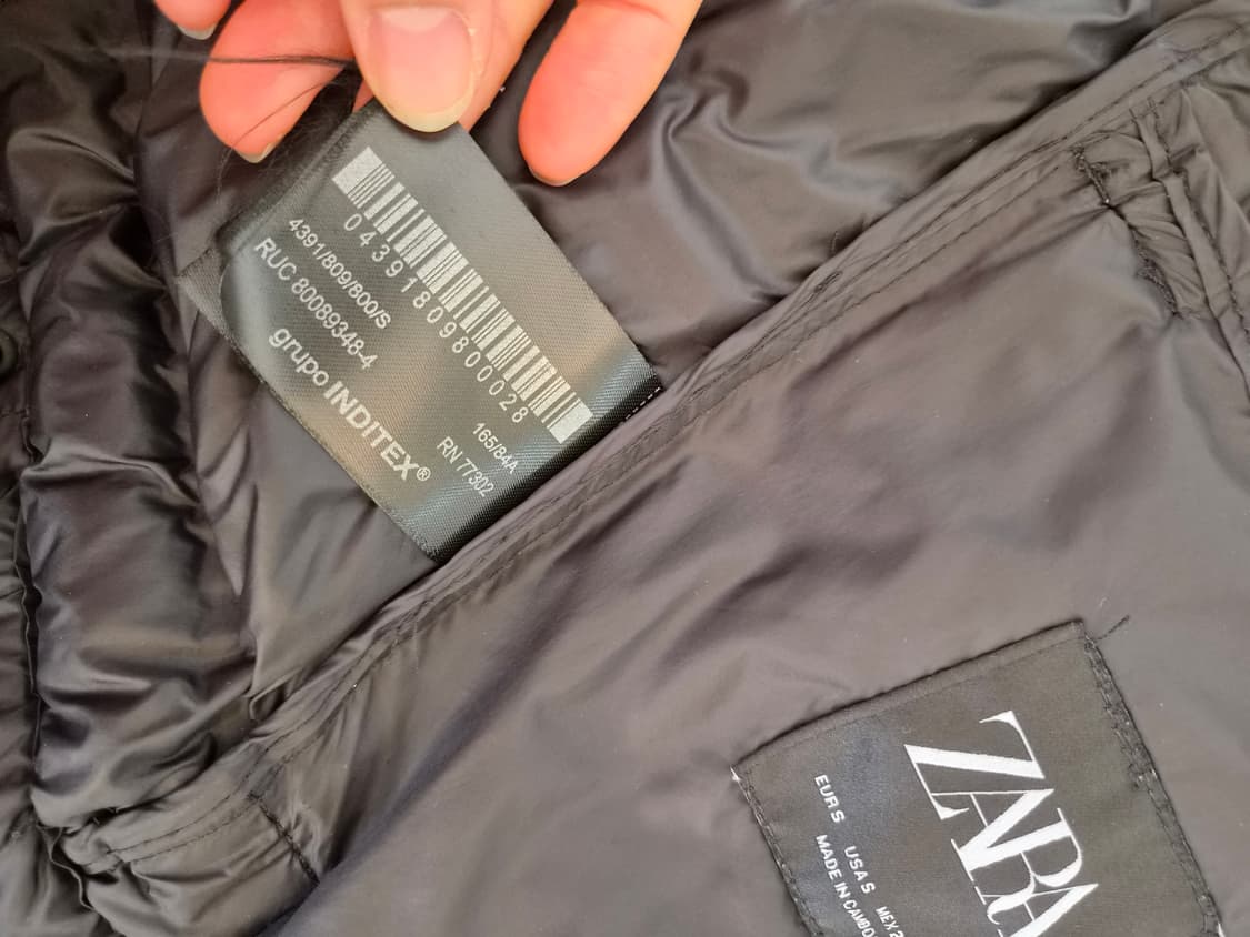 자라 여성 크롭패딩점퍼 S사이즈 상품이미지8