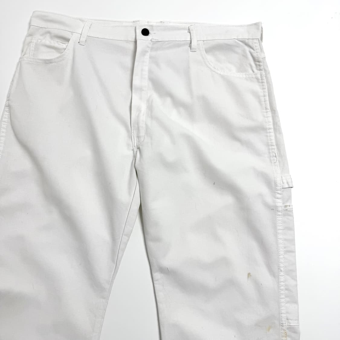 디키즈 화이트 코튼 카펜더 워크팬츠 상품이미지6