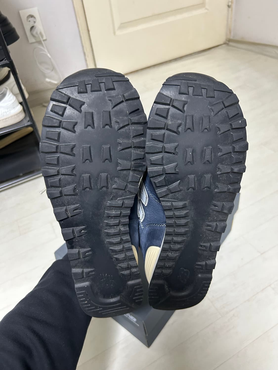 뉴발란스 x 포터리 574 네이비 280 상품이미지3