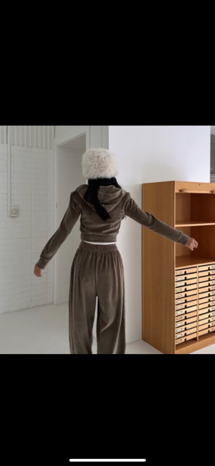 가비존 베르 후드집업(그레이, 블랙) 상품이미지5